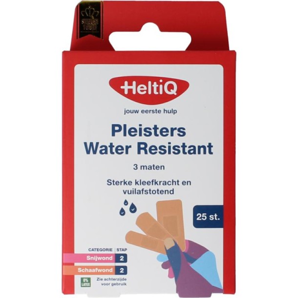 Heltiq Pleisters water resistant 3 maten (25 Stuks)