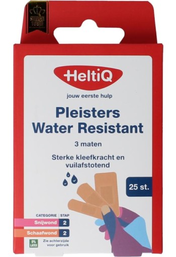 Heltiq Pleisters water resistant 3 maten (25 Stuks)