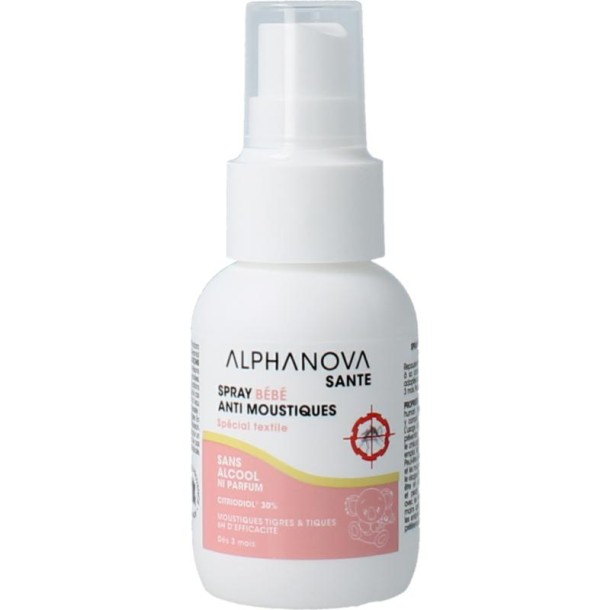 Alphanova Baby Baby spray anti muggen bio (50 Milliliter)