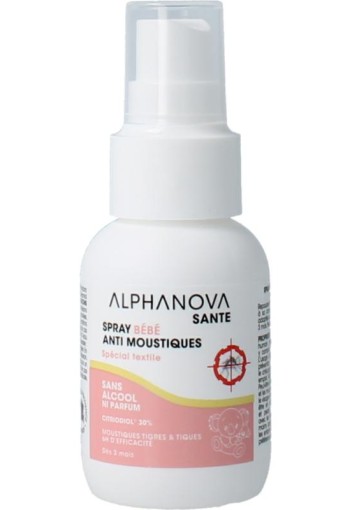 Alphanova Baby Baby spray anti muggen bio (50 Milliliter)