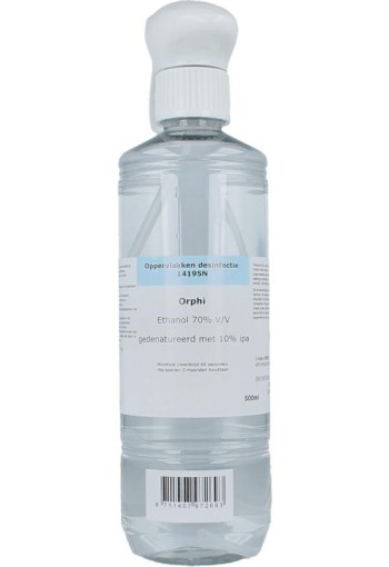 Orphi Alcohol ethanol 70% spray (500 Milliliter)