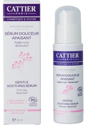 Cattier Serum kalmerend gevoelige huid (30 Milliliter)