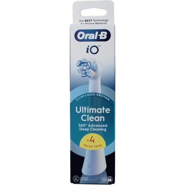 Oral B Opzetborstels ultimate clean (4 Stuks)