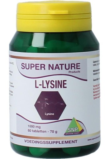SNP L-Lysine 1000mg (60 Tabletten)