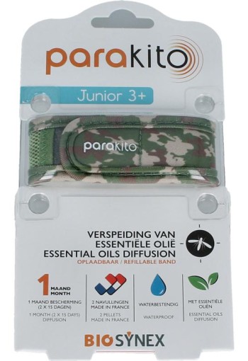 Parakito Anti mug armband junior camouflage (1 Stuks)