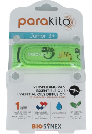 Parakito Anti mug armband junior kameleon (1 Stuks)