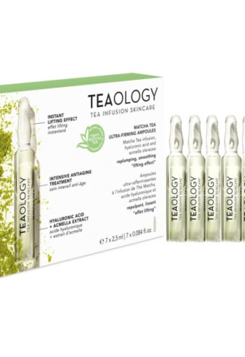 Teaology Matcha tea ultra firming ampoules (7 Stuks)