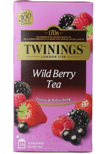 Twinings Wildberry tea (25 Zakjes)