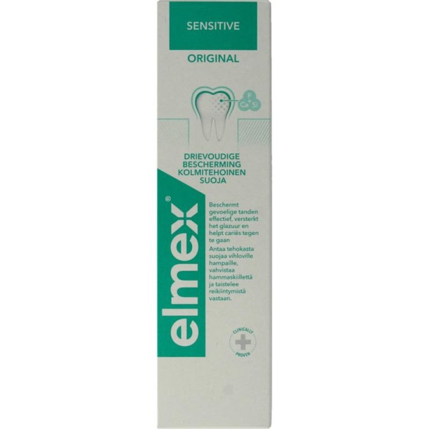 Elmex Tandpasta sensitive original 75 Milliliter