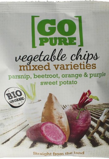 Go Pure Chips groente bio (90 Gram)