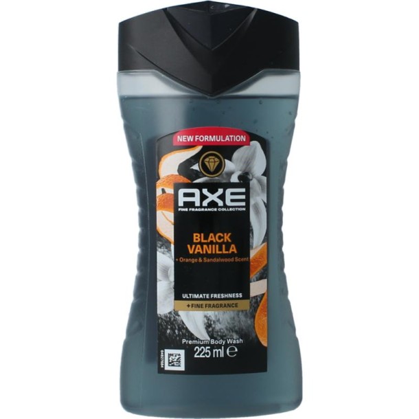 AXE Showergel black vanilla (225 Milliliter)