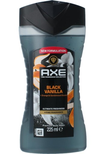 AXE Showergel black vanilla (225 Milliliter)