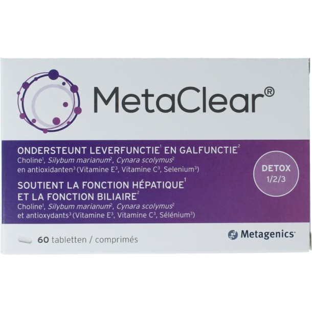Metagenics Metaclear NOA NFD (60 Tabletten)