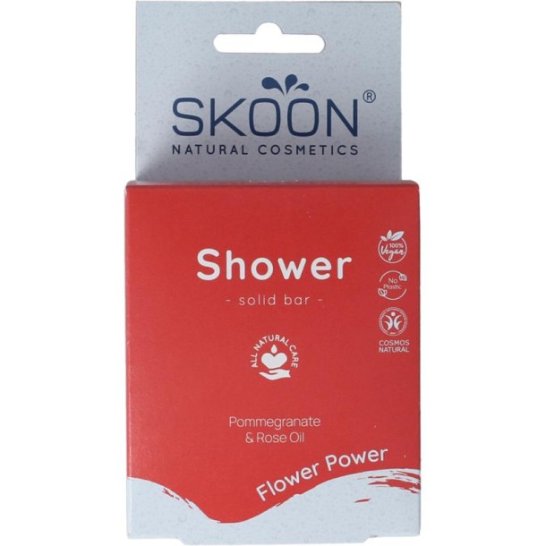 Skoon Solid shower flower power (90 Gram)