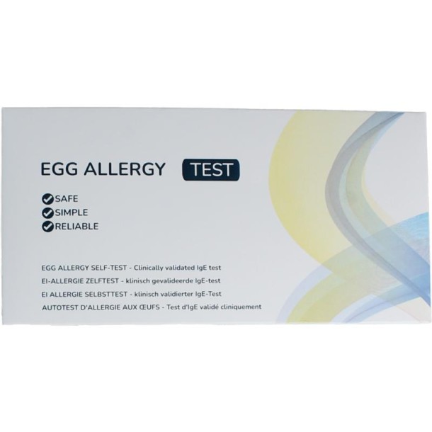 The Tester Ei allergie test (1 Stuks)