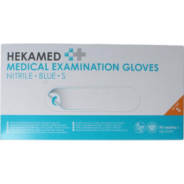 Heka Handschoenen soft nitrile S (100 Stuks)