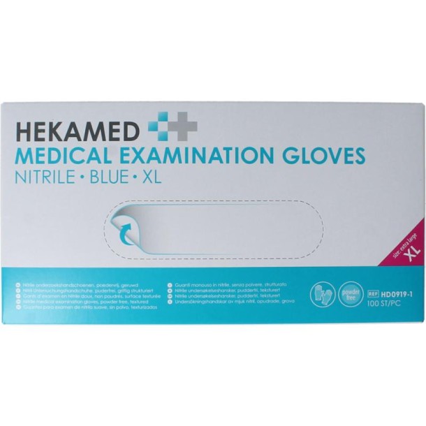 Heka Handschoenen soft nitrile XL (100 Stuks)