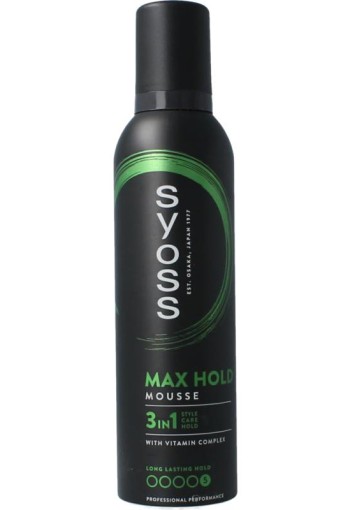 Syoss Styling mousse max hold (250 Milligram)