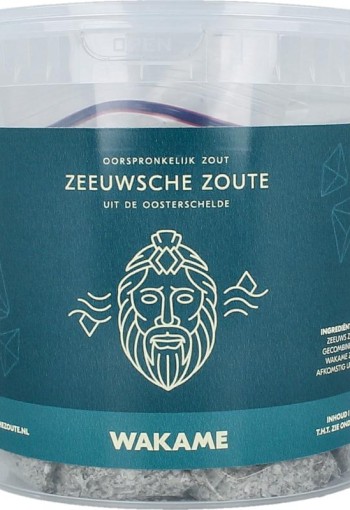 Zeeuwsche Zoute Zout met wakame in emmer (1 Kilogram)