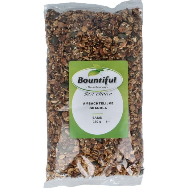 Bountiful Ambachtelijke granola basis (350 Gram)
