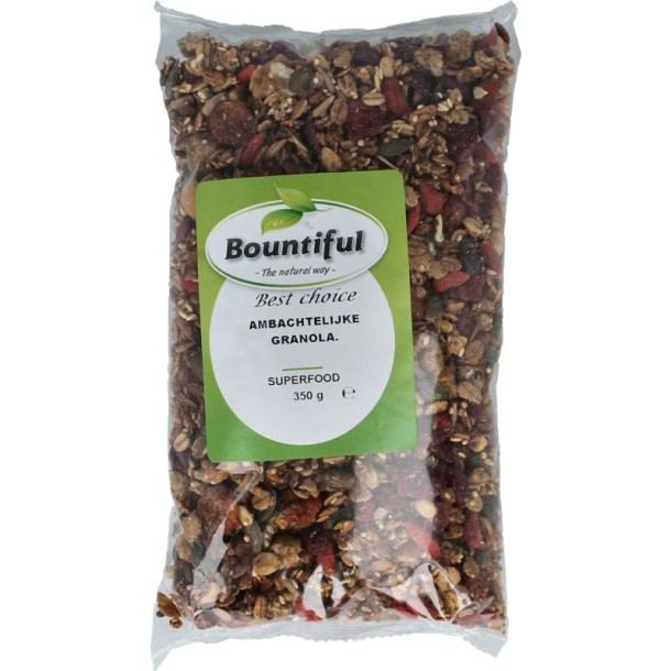 Bountiful Ambachtelijke granola superfood (350 Gram)