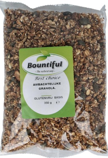 Bountiful Ambachtelijke granola glutenvrij bio (350 Gram)