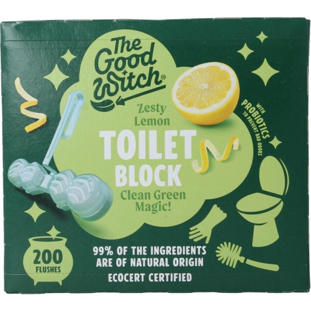 The Good Witch WC-blokje citroen gember (1 Stuks)