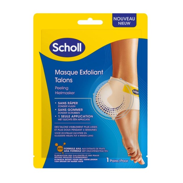 Scholl Expert care hielmasker peeling (1 Paar)