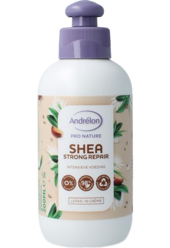 Andrelon Leave-in creme shea strong repair (200 Milliliter)