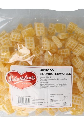 Schuttelaar Roomboterwafels (1 Kilogram)