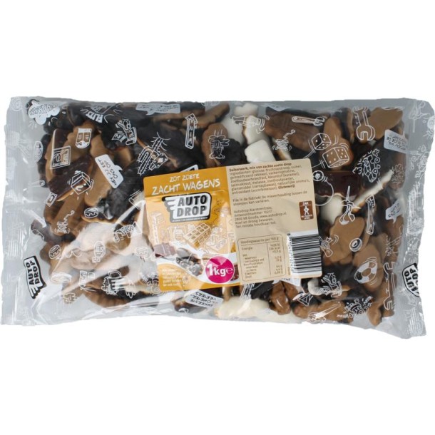 Autodrop Zacht wagens (1 Kilogram)