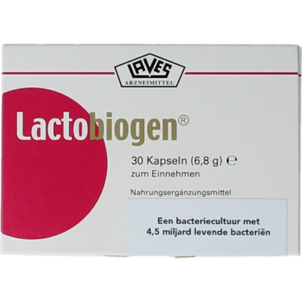 Laves Lactobiogen (30 Capsules)