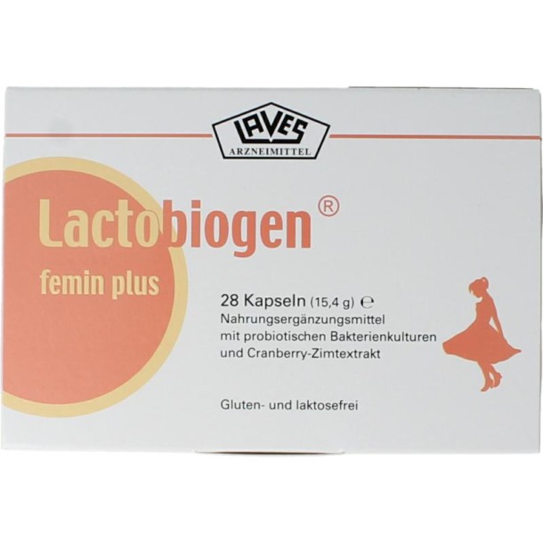 Laves Lactiobiogen femin plus (28 Capsules)