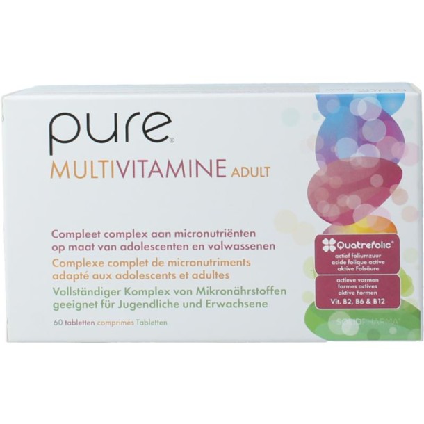 Pure Multivitamine volwassenen (60 Tabletten)