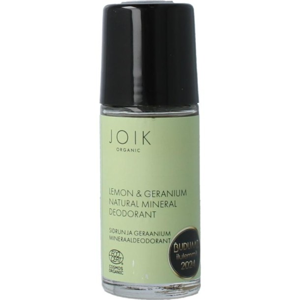 Joik Lemon & geranium mineral deodorant vegan (50 Milliliter)