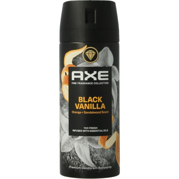 AXE Deodorant bodyspray black vanilla 150 Milliliter