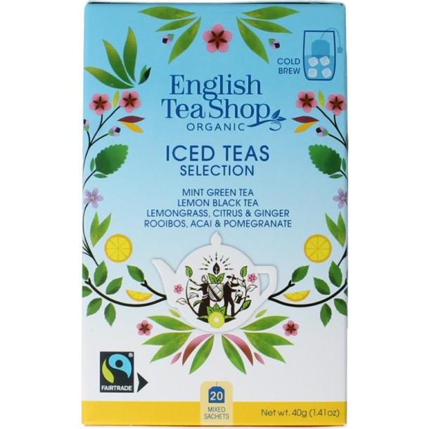 English Tea Shop Iced tea selection bio (20 Zakjes)