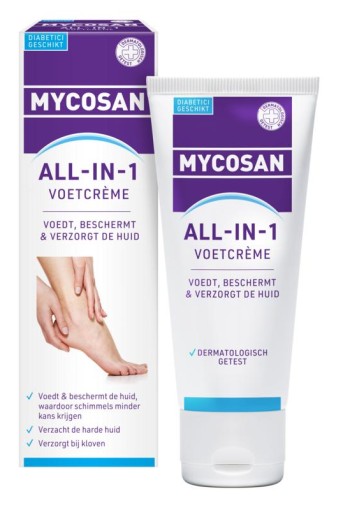 Mycosan Voetcreme all-in-1 (100 Milliliter)