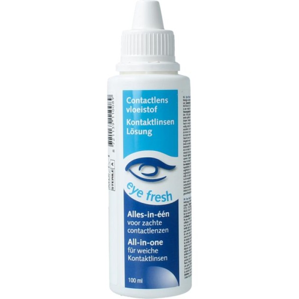 Eyefresh Alles in een lenzenvloeistof zachte lezen (100 Milliliter)