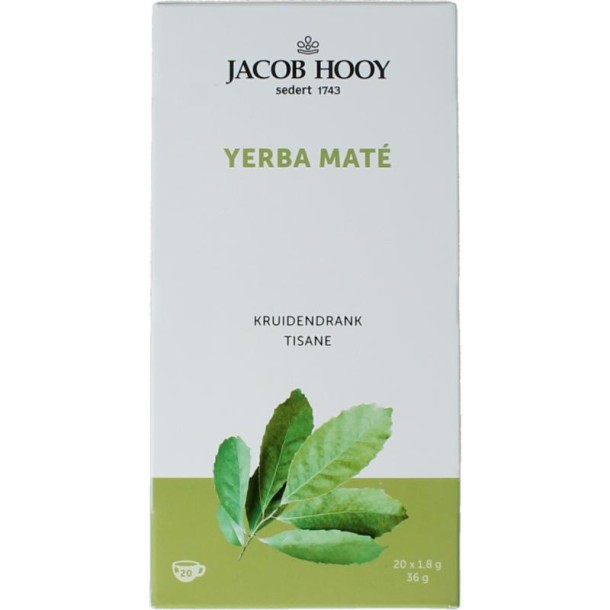 Jacob Hooy Yerba mate thee (20 Zakjes)