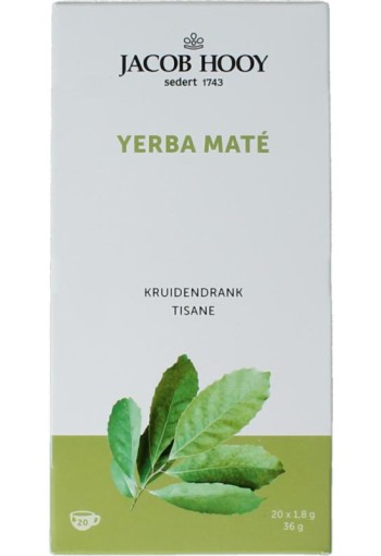Jacob Hooy Yerba mate thee (20 Zakjes)