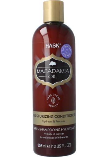 Hask Conditioner moisuturizing macadamia oil (355 Milliliter)