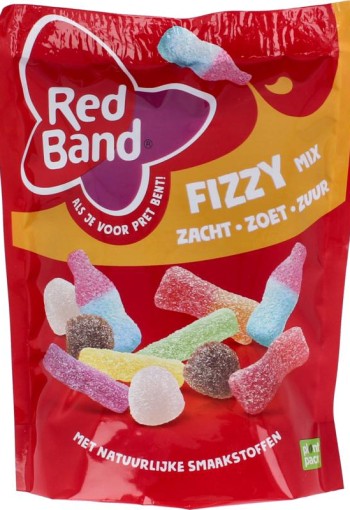 Red Band Snoepmix fizzy (215 Gram)