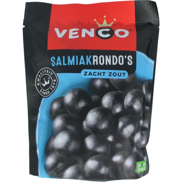 Venco Salmiak rondo (235 Gram)