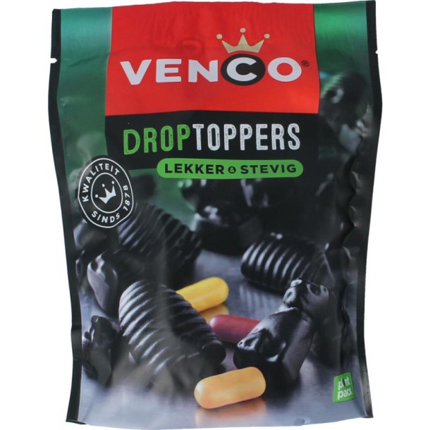 Venco Droptoppers lekker stevig (225 Gram)