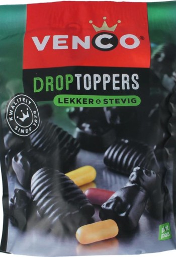 Venco Droptoppers lekker stevig (225 Gram)