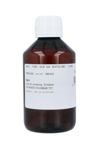 Jacob Hooy Tijm olie 100 (250 Milliliter)