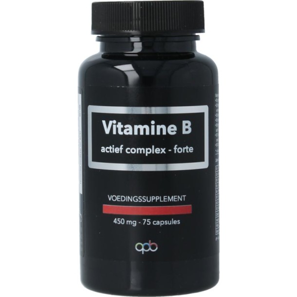 Apb Holland Vitamine B complex actief forte 450mg (75 Capsules)