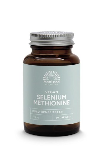 Mattisson Selenium methionine 200mcg (90 Vegetarische capsules)