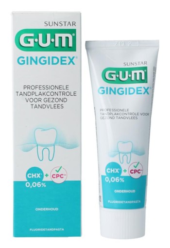 GUM Gingidex tandpasta tube (75 Milliliter)